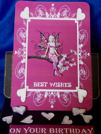 A4 Sweet Fairy Card by Rayleen Bailey