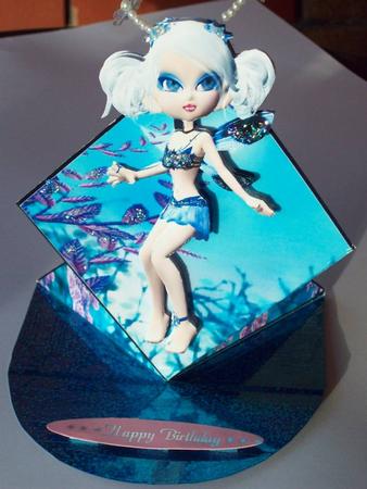 Harmony Fairy Pop Up Spring Card by Rayleen Bailey