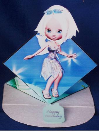 Lavinia Fairy Pop Up Spring Card by Rayleen Bailey