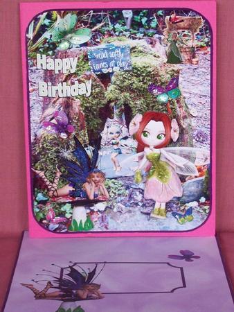 Fairies Amongst Us A4 Topper #1 by Rayleen Bailey