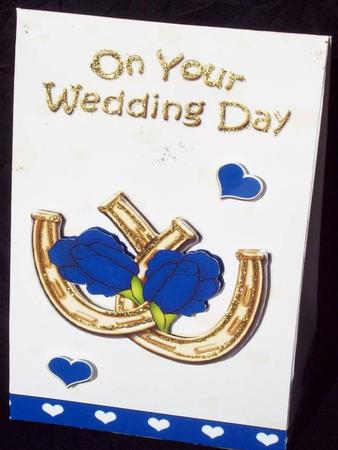 3D Wedding Day Horse Shoes Gift Bag Mini Kit by Rayleen Bailey
