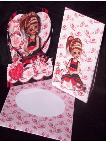 Popout Card & Pinch Bag Duo - Cutie by Rayleen Bailey