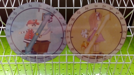 3x Table Pirate Clock by Rebecca Polding