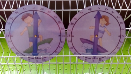 4x Table Surf Boy Clock by Rebecca Polding