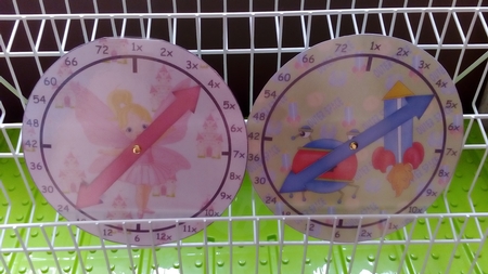 6x Table Fairy Clock by Rebecca Polding