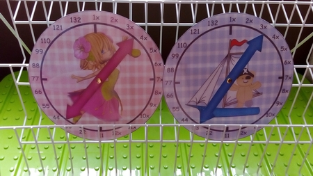 11x Table Fairy Clock by Rebecca Polding