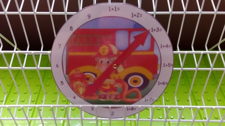 1+clock Fireman by Rebecca Polding