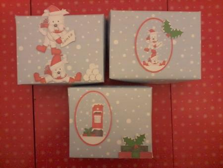 Xmas Westie Dogs Easicut Photo Frame Card Gift Set by Rebecca Polding