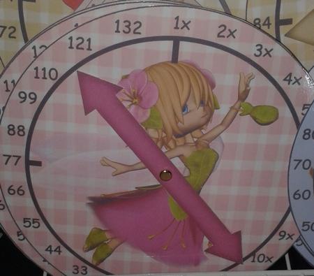 11x Table Fairy Clock by Rebecca Polding