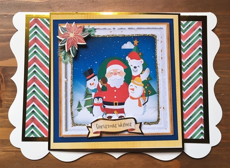 Santa and  Pals by Rebecca Ruff