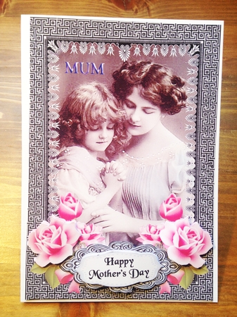 Mothers Day or Birthday Card by Rebecca Ruff