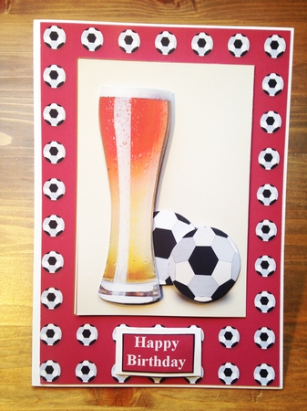 Football Red by Rebecca Ruff