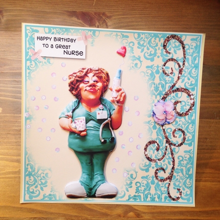 NURSE BIRTHDAY FUNNY by Rebecca Ruff