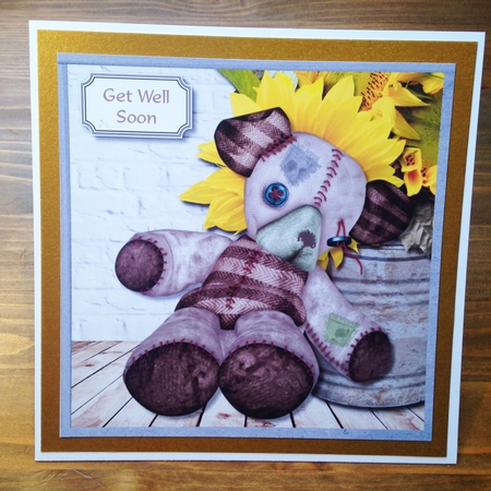 Get well card front by Rebecca Ruff