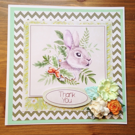 Forest Friends Rabbit by Rebecca Ruff