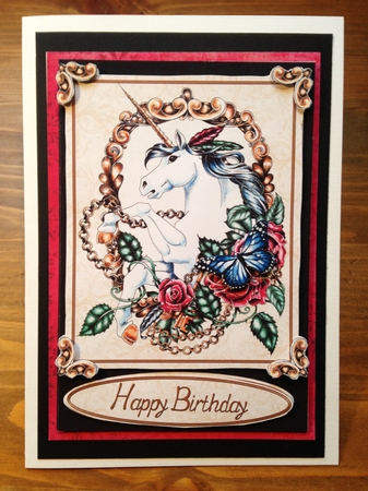 Rococo Unicorn by Rebecca Ruff