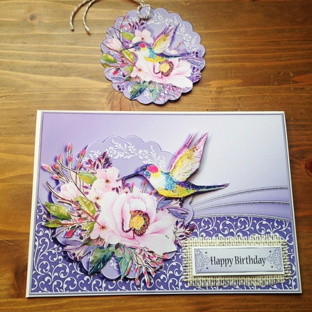 Hummingbird Bouquet Kit.2 by Rebecca Ruff