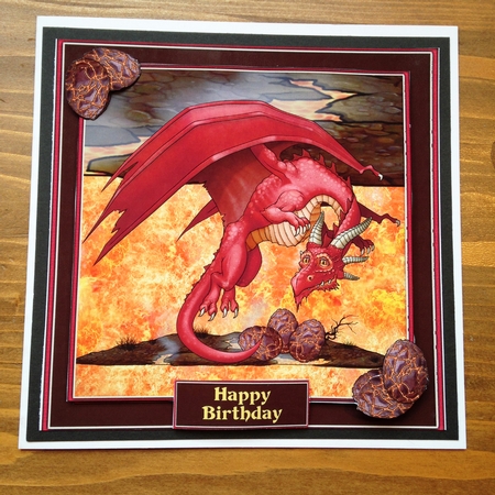 Dragons of Fire, Ice, Crystal & Gold Bumper Kit by Rebecca Ruff