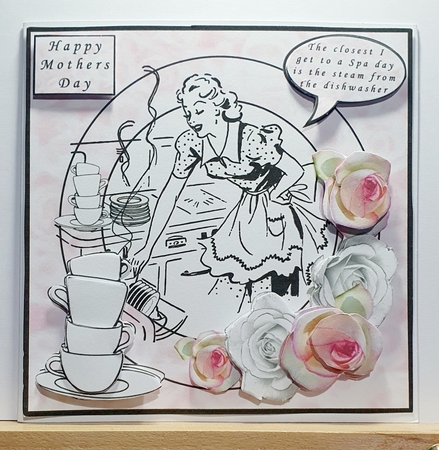 The Closest I get To A Spa Day - Decoupage by rebecca  Weates