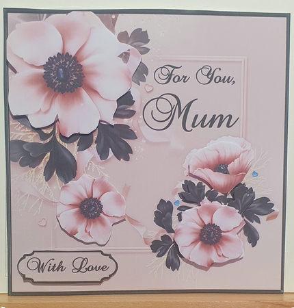 Marvelous Mum - Card Front with Step-by-Step by rebecca  Weates