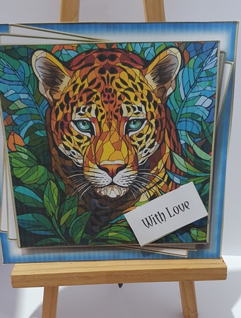 Gorgeous Stained Glass Animals Multi Topper Kit by rebecca  Weates