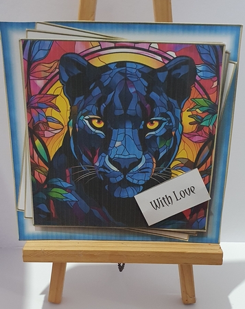 Gorgeous Stained Glass Animals Multi Topper Kit by rebecca  Weates
