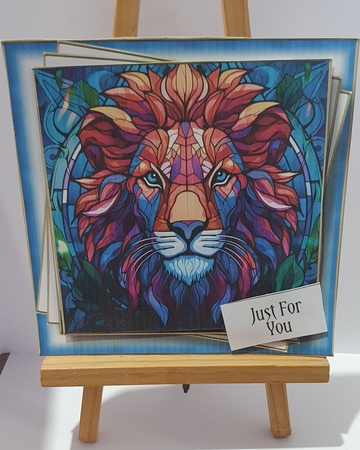 Gorgeous Stained Glass Animals Multi Topper Kit by rebecca  Weates