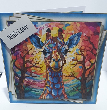Gorgeous Stained Glass Animals 3 Multi Topper Kit by rebecca  Weates