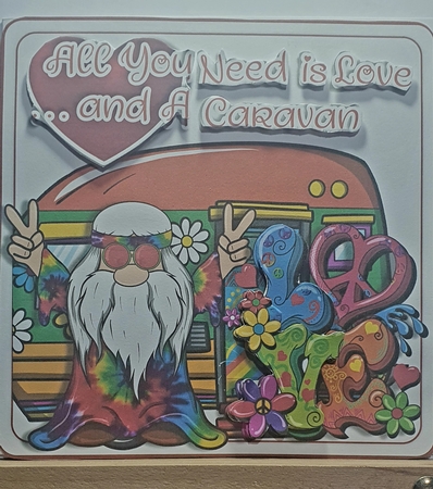 Love & A Caravan  by rebecca  Weates