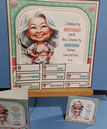 Low Cost Birthday Card (Female) by rebecca  Weates