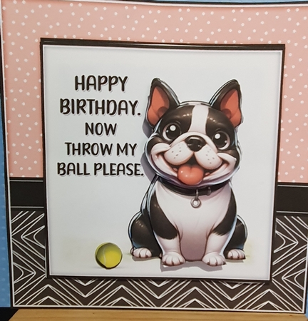 Throw my ball by rebecca  Weates