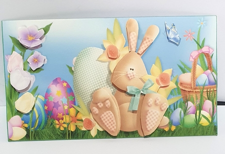 Easter Egg Bunny Money Wallet by rebecca  Weates