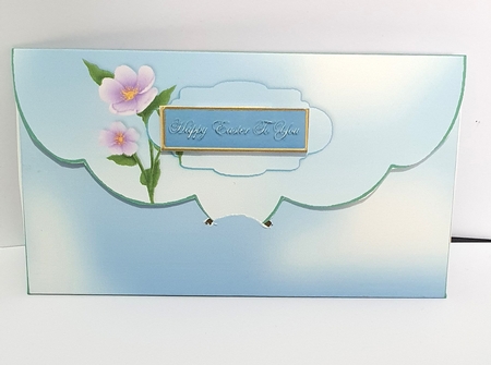 Easter Egg Bunny Money Wallet by rebecca  Weates