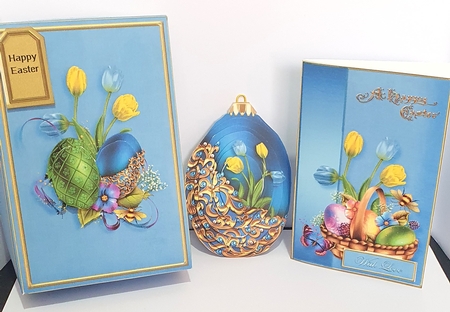 3D Easter Egg Bauble Card And Gift Box-1 by rebecca  Weates