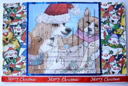 Oh, Howly Night! Square Pyramid with Gift Tag by Redonda Haddock