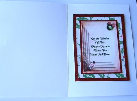 The Christmas Wonder Quick Topper & Insert by Redonda Haddock