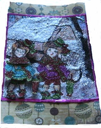 Snow is Falling#3 by Redonda Haddock