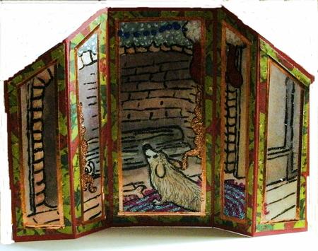 She Was Hoping a Bone Would Do the Trick - Theatre Fold by Redonda Haddock