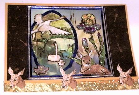Wonders of Spring Topper with Decoupage by Redonda Haddock