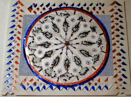 Ed089 Spring Mandala by Redonda Haddock