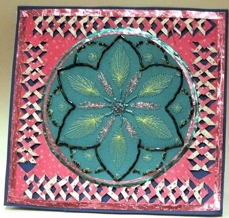 Ed119 Mandala Flower by Redonda Haddock