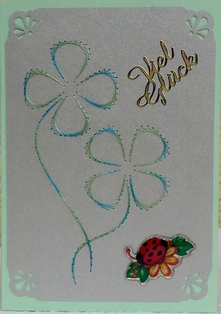 4-leafed Clover Good Luck by Rene Guenther
