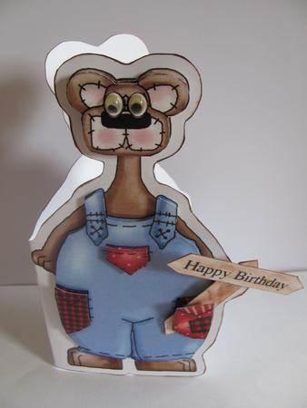 Don't Feed the Bears Male Birthday by Rene McLean