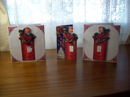 Wait a Minute Mr Postman - Christmas Robin by Rhonda Brown