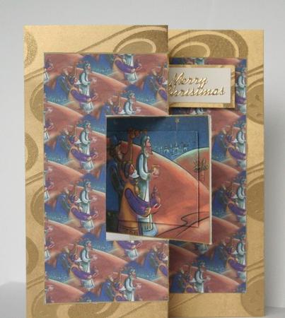 We 3 Kings Christmas Swing Card (christmas Wishes) by Rhonda Minford