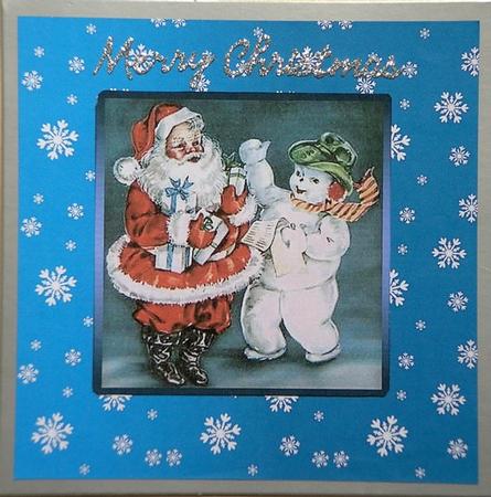 Vintage Santa Toppers by Rhonda Young