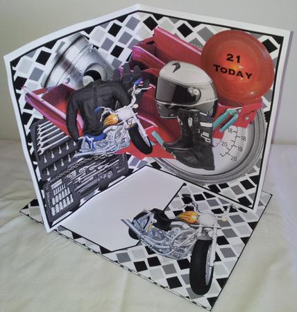 Over the Edge Pop Out - Speed King by Rhonda Young