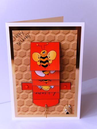 Bee Happy Waterfall by Rita Curtis