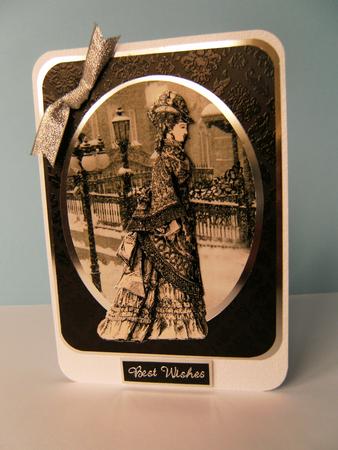 Victoriana Fashions in Sepia #2 by Rita Curtis