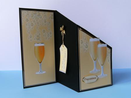 A Champagne Cascade by Rita Curtis